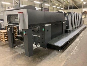 Sheet Offset Printing Machines Heidelberg Speedmaster XL 75-6-H + LX2 (C)}